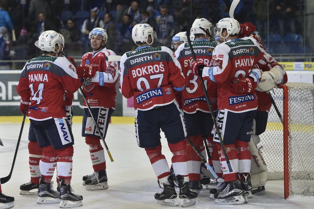 Hokejisté Pardubic zdolali Kometu Brno díky dvěma brankám Davida Tomáška