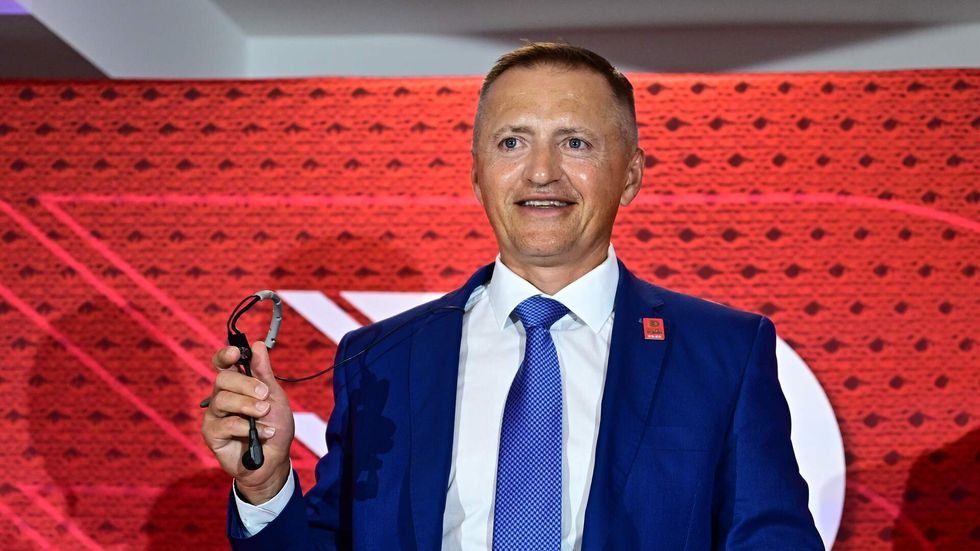 Majitel hokejových Pardubic Petr Dědek