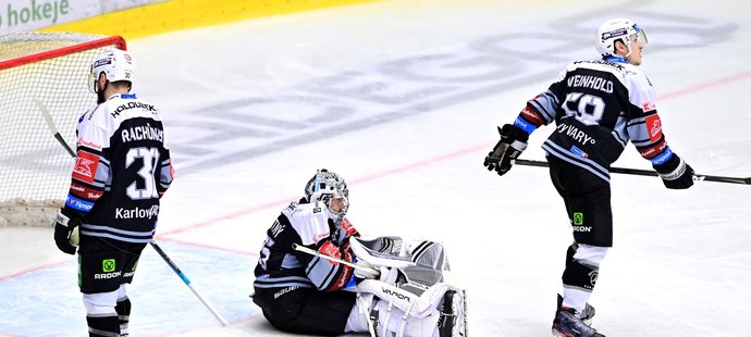 Karlovarští hokejisté smutní po vyřazení v předkole play off