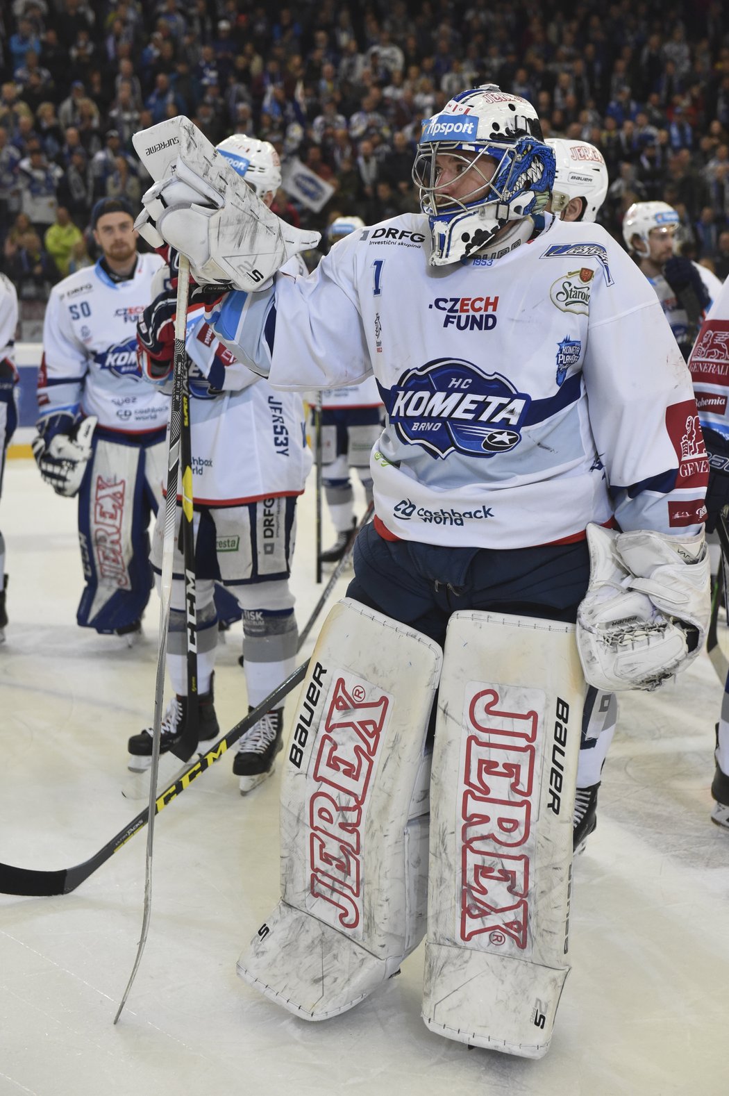 V šestém semifinále podlehli hokejisté Komety doma vítězi základní části extraligy Liberci 1:3 a sérii prohráli 2:4 na zápasy.