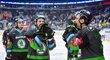 Zklamaní hokejisté Mladé Boleslavi poté, co je ve čtvrtfinále vyřadil Liberec