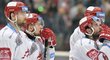 Třinečtí hokejisté smutní po druhé domácí prohře v semifinále proti Plzni