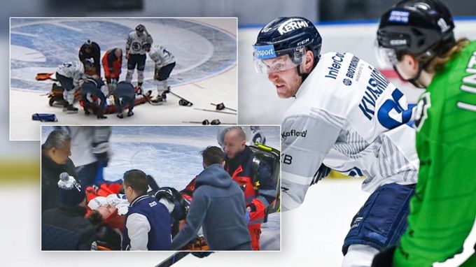 Chvíle hrůzy, Kvasničku odváželi do špitálu po úderu kolenem do hlavy Chvíle hrůzy, Kvasničku odváželi do špitálu po úderu kolenem do hlavy
