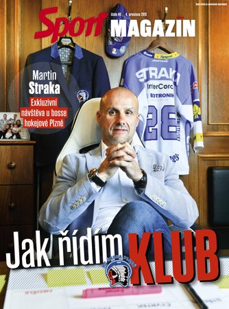 V pátečním Sport magazínu rozhovor s Martinem Strakou