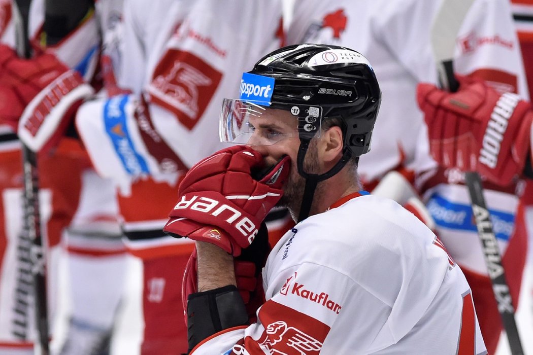 Smutný David Krejčí po konci v předkole play off