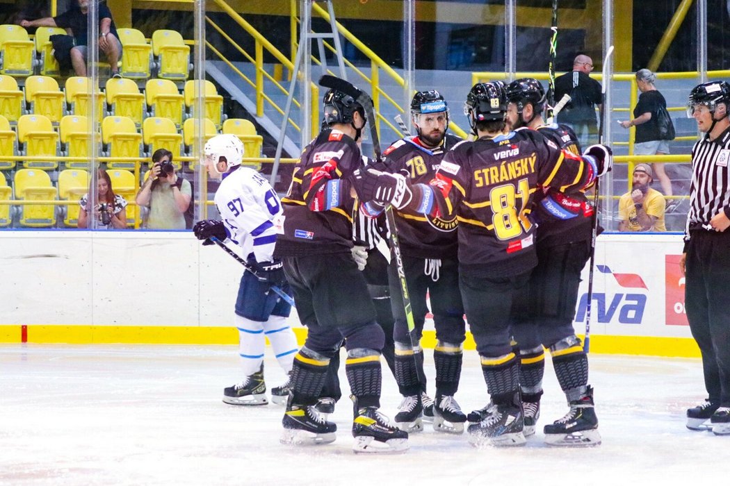 Litvínovští hokejisté v přípravném utkání rozdrtili Plzeň 7:0