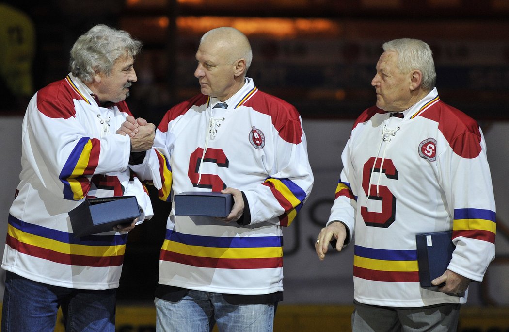 Jaroslav Šíma, Pavel Richter a Jan Gusta Havel vstupují do sparťanského Klubu legend