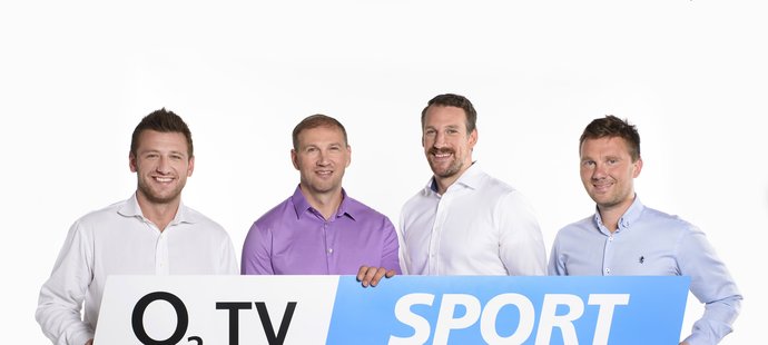 Novými hokejovými experty O2 TV Sport se stali Jiří Tlustý, Petr Ton, Jakub Koreis a Roman Málek
