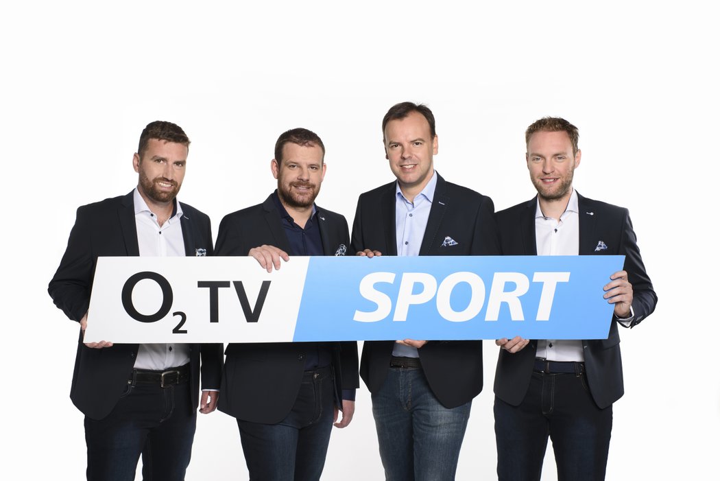 Komentátory extraligy budou na O2 TV Sport Libor Basík, Jan Homolka, Jan Velart a Tomáš Zetek