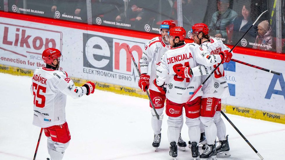 Hokejisté Třince doma porazili České Budějovice 6:3