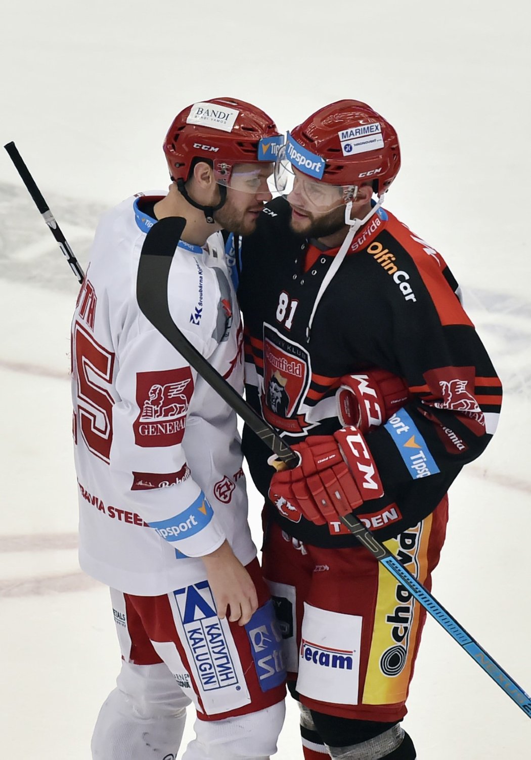 Hokejisté Třince si poradili s Hradcem Králové a dotáhli se na první Liberec.