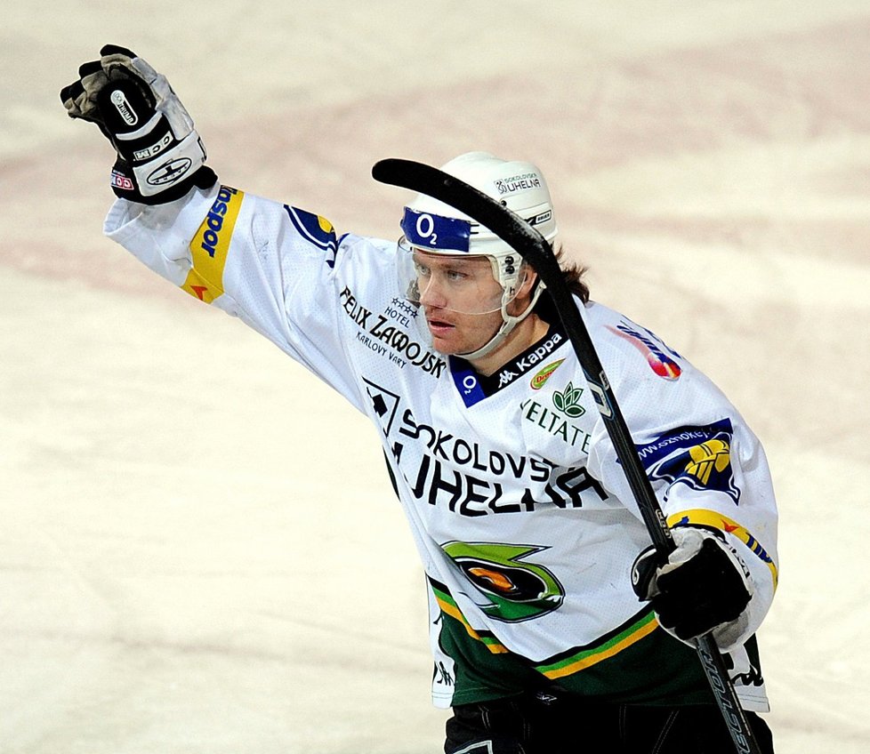 Marek Melenovský během své hokejové kariéry.