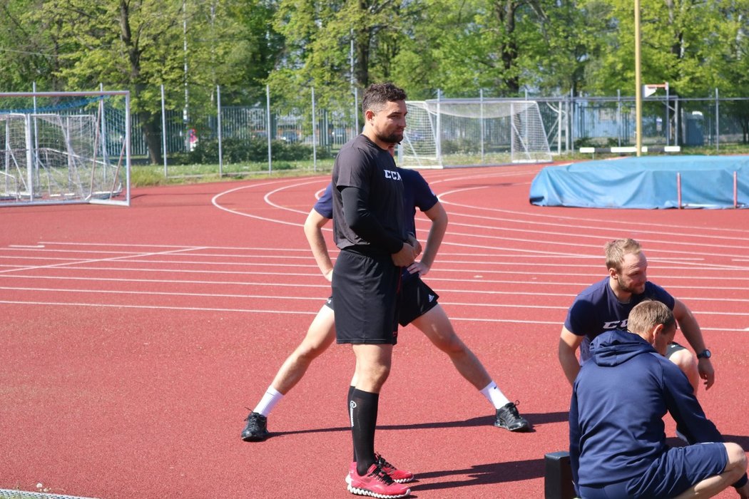 Ostřílený útočník Lukáš Krenželok jako navrátilec do Vítkovic se již zapojil do letní přípravy s týmem