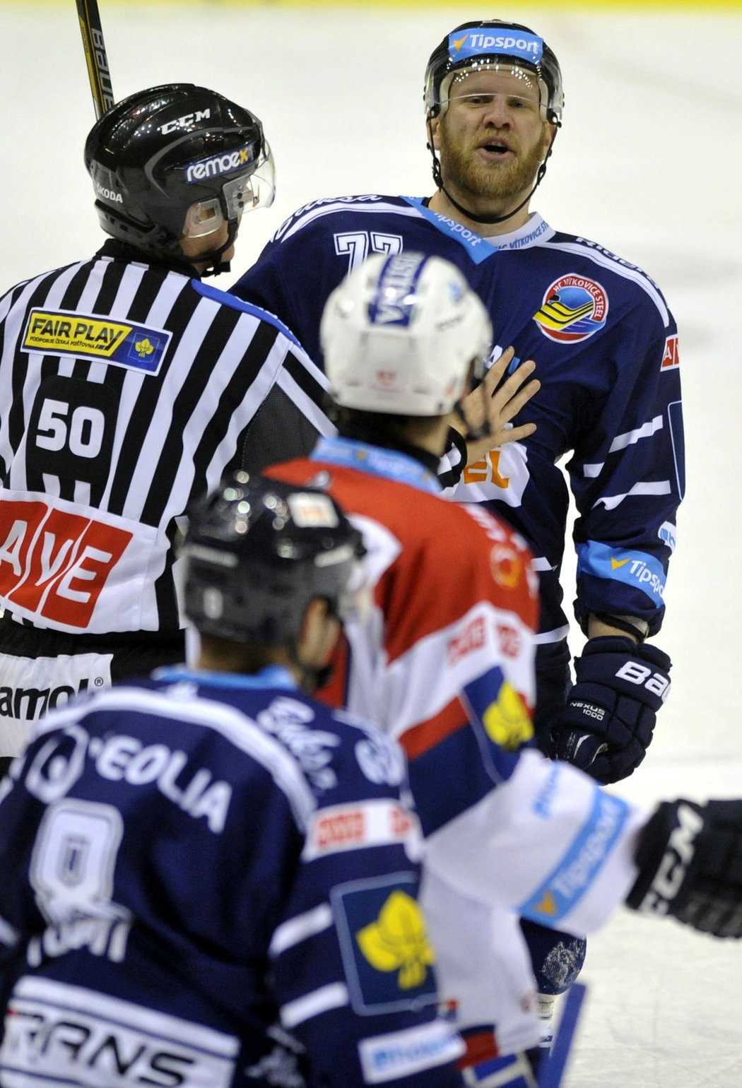 Vítkovický obránce David Štich rád provokuje soupeře