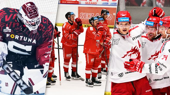 VYSVĚDČENÍ po měsíci extraligy: Třinec září, Olomouci se vrací silná slova. Kdo chybí Spartě? VYSVĚDČENÍ po měsíci extraligy: Třinec září, Olomouci se vrací silná slova. Kdo chybí Spartě?
