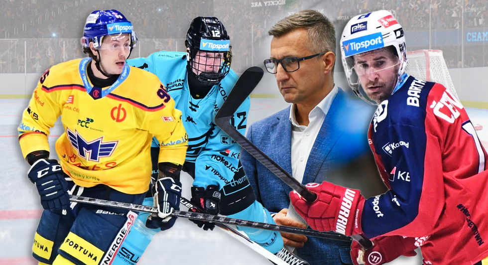Hvězdy první půle základní části: nezmar Červenka, kouč Liberce i defenzivní tahoun z NHL Hvězdy první půle základní části: nezmar Červenka, kouč Liberce i defenzivní tahoun z NHL