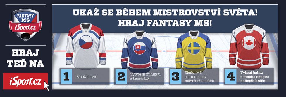 Nová Fantasy hra k MS v hokeji