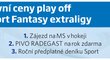 Hlavní ceny play off Fantasy extraligy