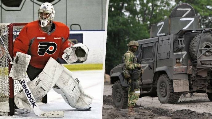 Brankář Ivan Fedotov, který se nedávno upsal Philadelphii, byl obviněn z vyhýbání se vojenské povinnosti