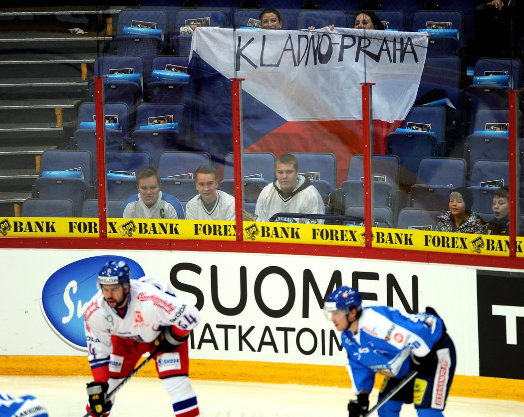 Ve Finsku se našli i čeští fanoušci.