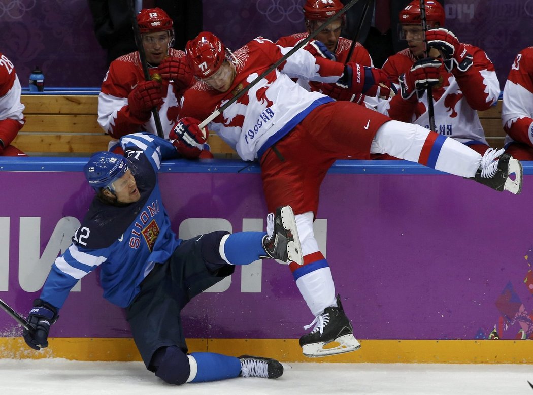 Anton Belov u hrazení ostře atakoval Olli Jokinena