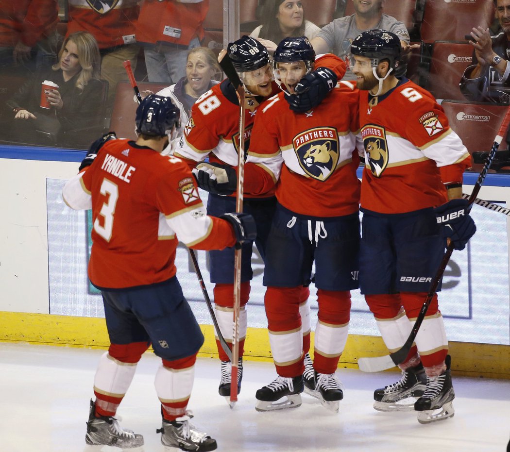 Radim Vrbata vstřelil své první tři góly v barvách Panthers