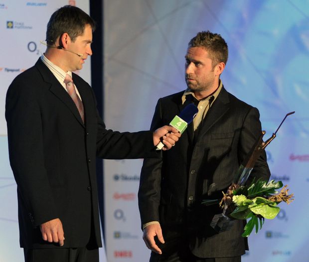 Jaroslav Bednář získal ocenění pro nejproduktivnějšího hráče Jaroslav Bednář získal ocenění pro nejproduktivnějšího hráče