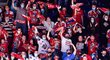 Pardubičtí fanoušci se radují z trefy ve druhém utkání Generali Česká Cupu