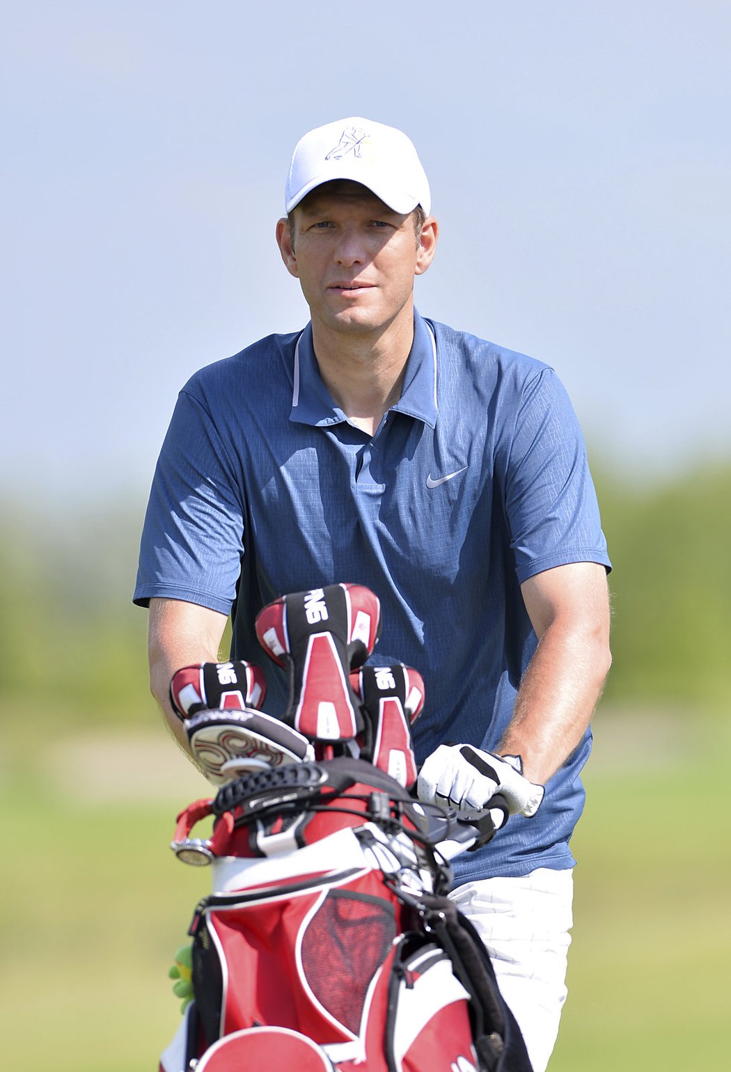 Dušan Salfický na Hokej Charity Golf Cup 2014