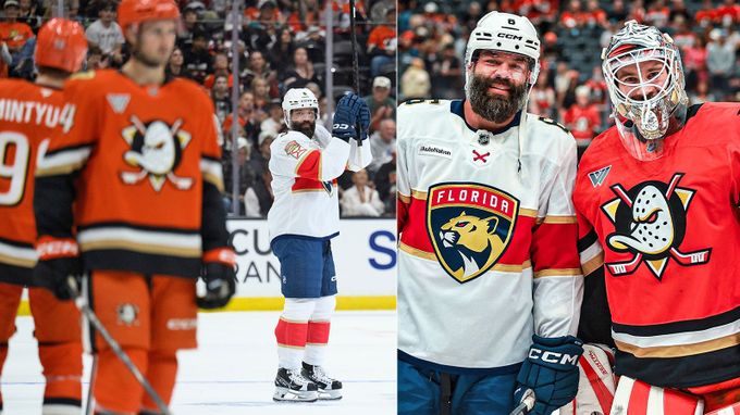 Svázané brusle, voda v helmě i bouřlivý potlesk. Gudas se poprvé vrátil do Anaheimu Svázané brusle, voda v helmě i bouřlivý potlesk. Gudas se poprvé vrátil do Anaheimu