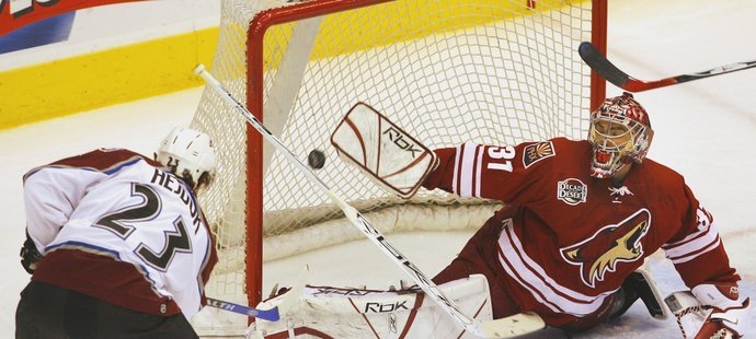 Milan Hejduk se stal nejlepším střelcem NHL v roce 2003.