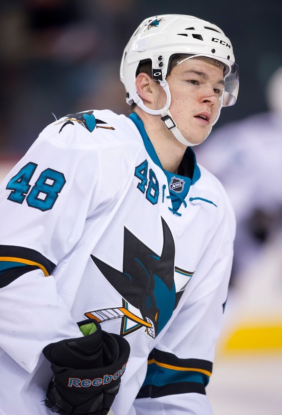 Tomáš Hertl v dresu San Jose Sharsk