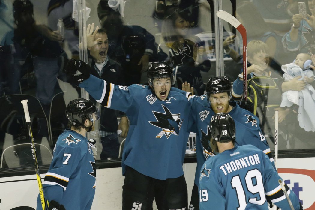 Tomáš Hertl byl vyhlášen nejlepším hráčem třetího finálového utkání Západní konference NHL, když dvěma góly zařídil San Jose výhru 3:0 nad St. Louis.