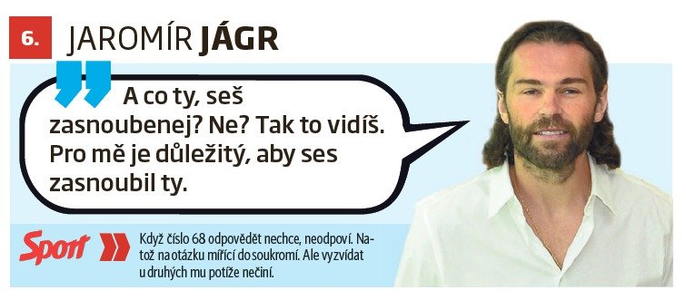 6. Jaromír Jágr