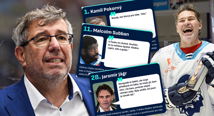 TOP 50 hokejových hlášek: Kladno vepřo zelo, Saxana a dojemný vzkaz kouče Komety TOP 50 hokejových hlášek: Kladno vepřo zelo, Saxana a dojemný vzkaz kouče Komety
