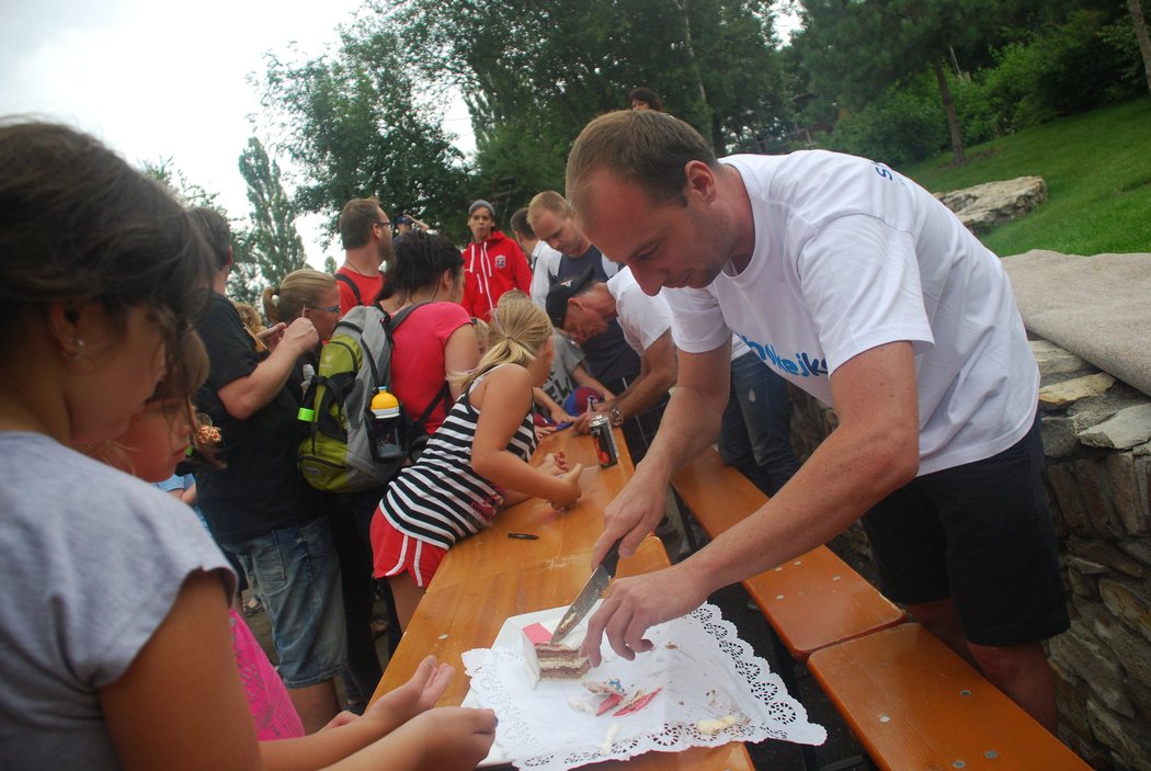 Na akci fanouškovské komunity Hokejka se všichni dobře bavili