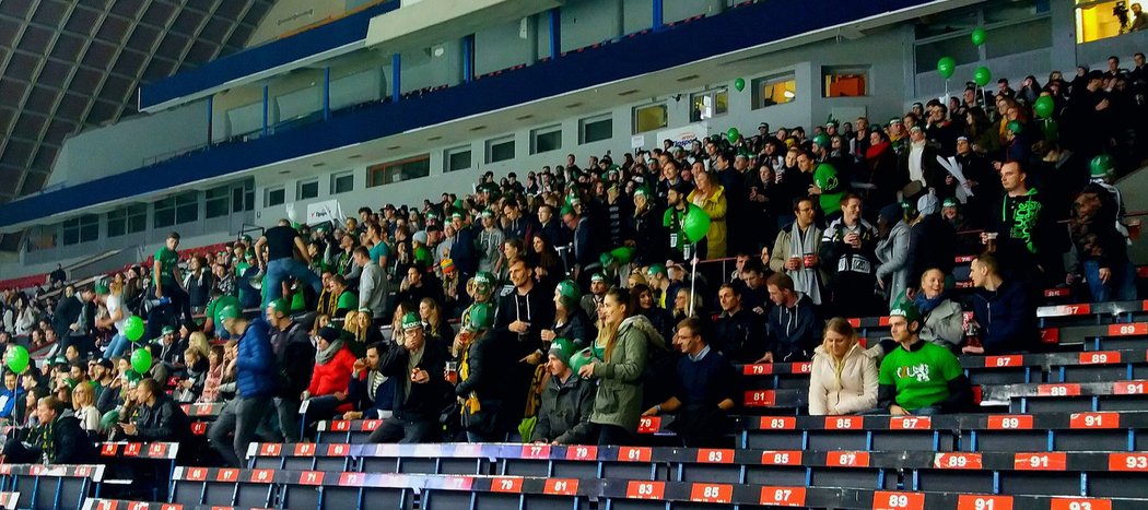 Studenti České zemědělské univerzity předvedli na Hokejové bitvě univerzit 2017 parádní show