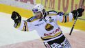 Viktor Hübl se raduje po vstřeleném gólu