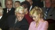 Liběna Hlinková s manželem v srpnu 2000 na vyhlášení Zlaté hokejky