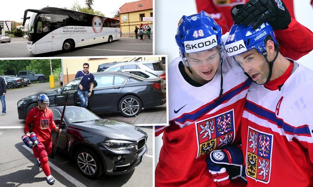 Jak cestují čeští hokejisté ke svým zápasům na světovém šampionátu?