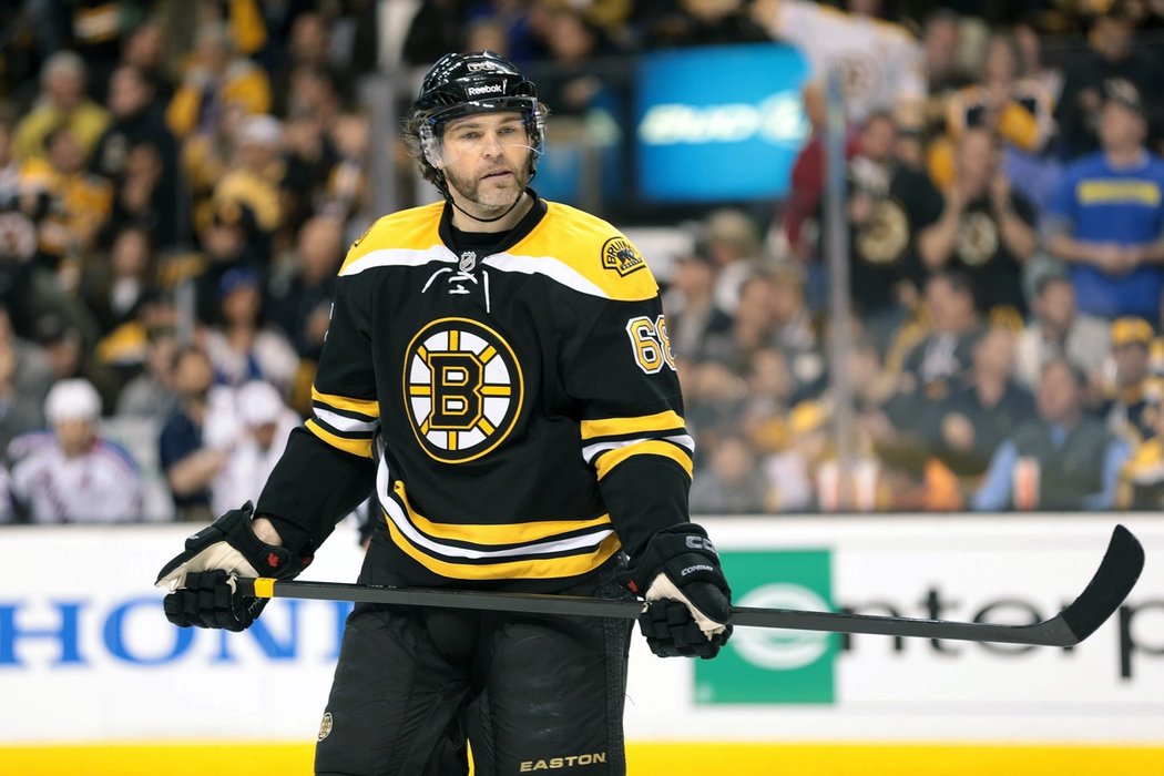 V roce 2013 byl Jaromír Jágr hráčem Boston Bruins.