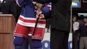 Jaromír Jágr a Mark Messier, dvě legendy hokejové NHL
