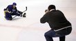 Hokejový útočník Dallasu Jaromír Jágr pózuje fotografovi