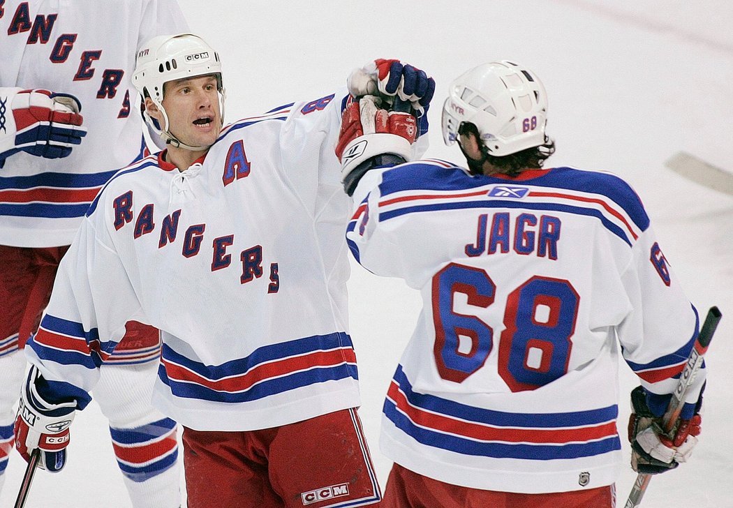 Jágr se Strakou spolu nastupovali i za New York Rangers