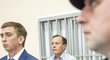 Vadim Timofejev u soudu, který ho sice poslal za tragédii letadla s hokejisty Jaroslavle do vězení, ale vzápětí ho pustil díky amnestii