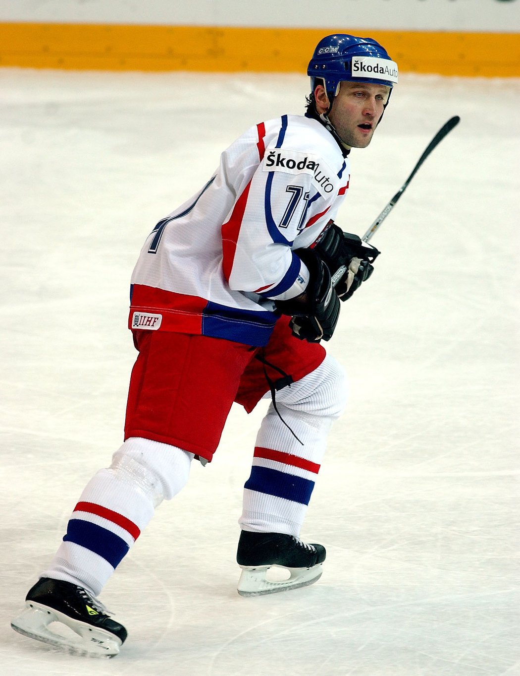 2004. Jiří Šlégr si zahrál i na domácím mistrovství světa, medaili však nezískal