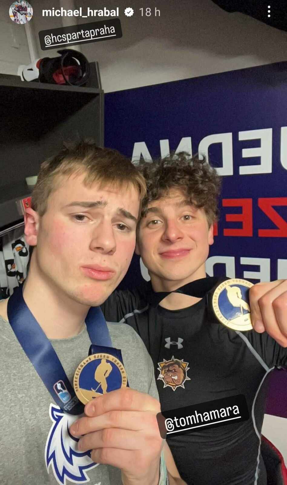 Radost českých juniorů poté, co vybojovali bronzové medaile