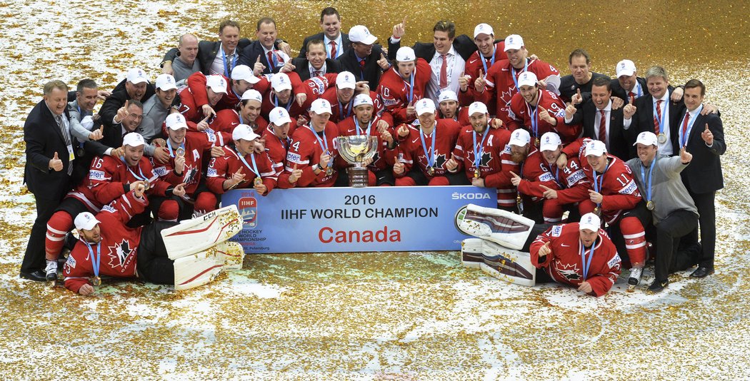 Kanadští hokejisté obhájili titul mistrů světa