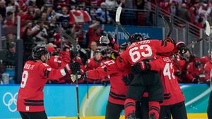 Kanada - Finsko 3:2. Favorit otočil v poslední minutě, rozhodující gól se zkoumal Kanada - Finsko 3:2. Favorit otočil v poslední minutě, rozhodující gól se zkoumal