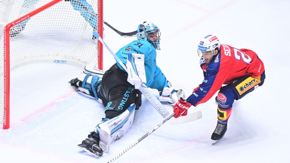 Brankář Daniel Král inkasoval třikrát během třinácti minut